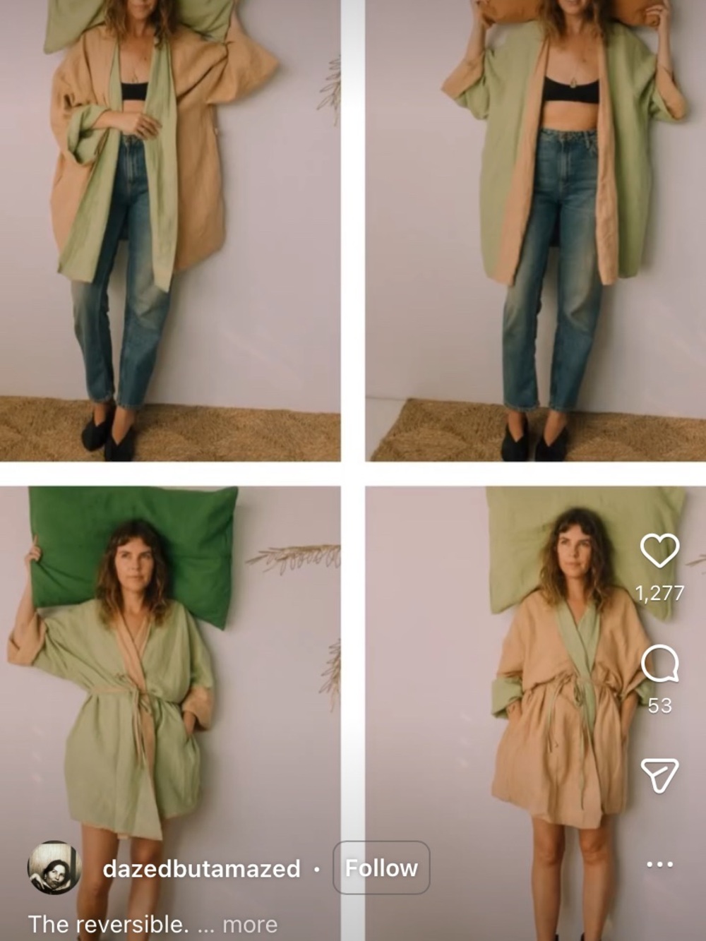 The Reversible NWT - Pistachio and Chestnut